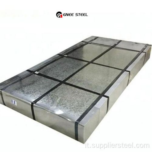 Piastra in acciaio zincato SGCC DX51D